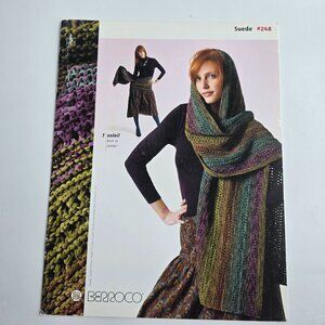 Berroco Suede Pattern Book #248 Featuring Knitting & Crochet Designs